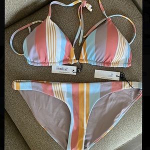 NWT Vitamin A EcoRib in Verano Stripe